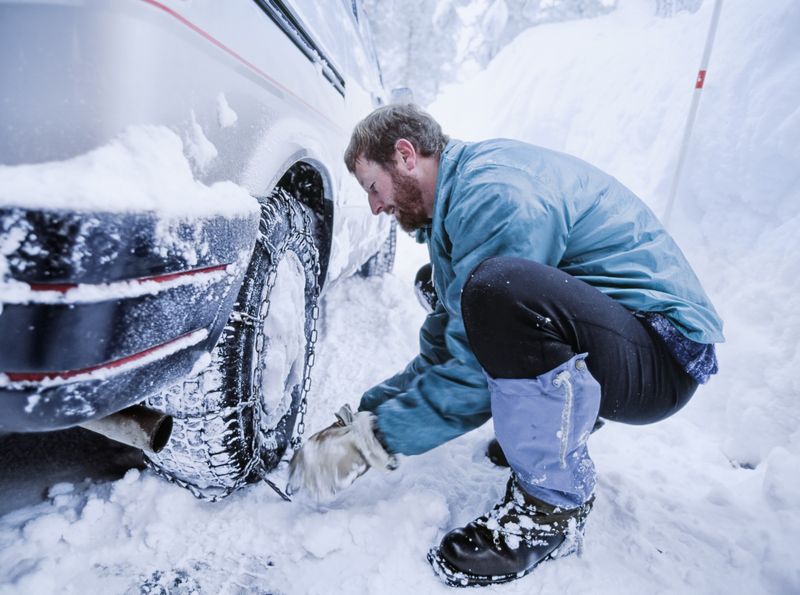 Benefits of using snow chains